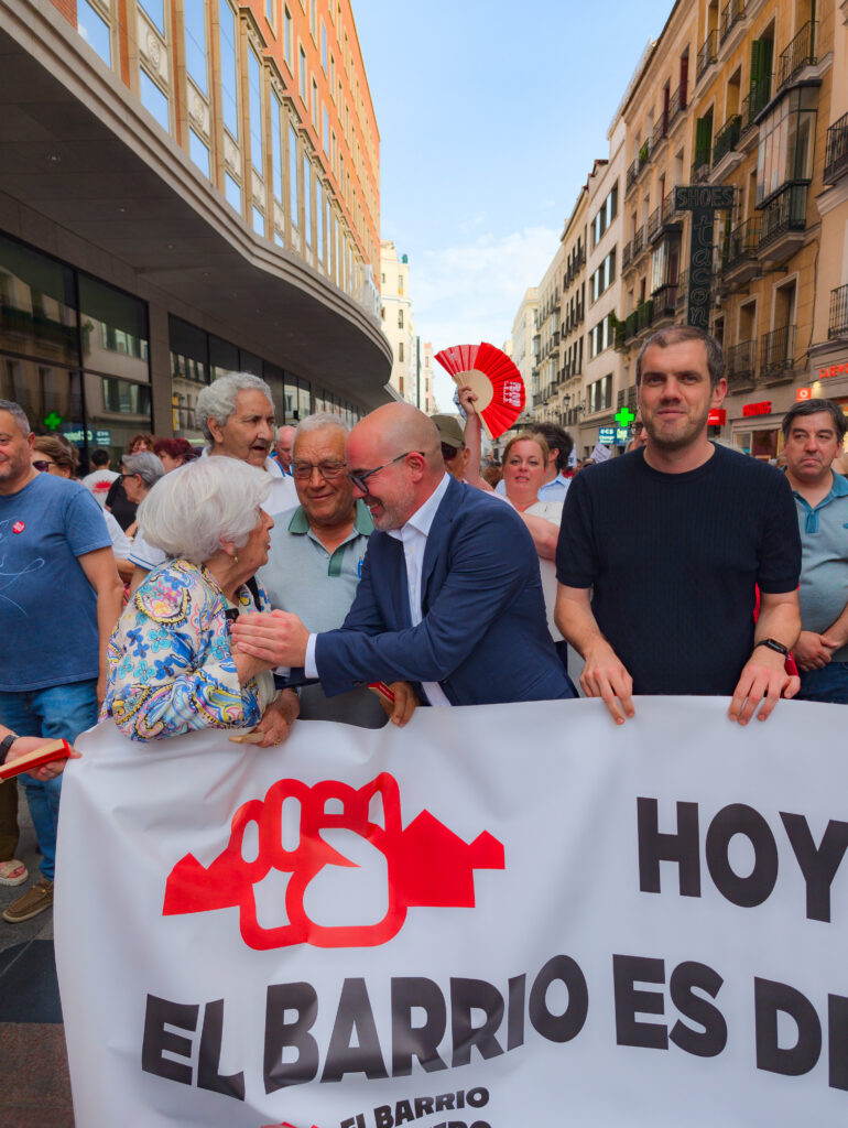 Acto de conmemoración del 50 aniversario de la manifestación de la calle Preciados del 22 de junio de 1976