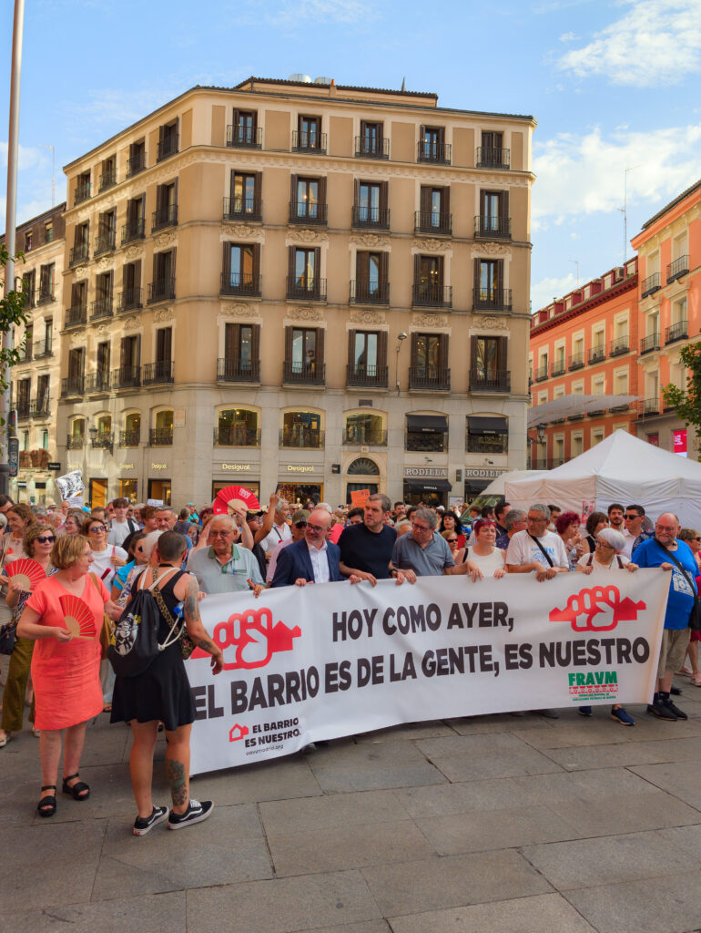 Acto de conmemoración del 50 aniversario de la manifestación de la calle Preciados del 22 de junio de 1976
