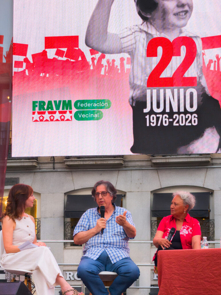 Acto de conmemoración del 50 aniversario de la manifestación de la calle Preciados del 22 de junio de 1976