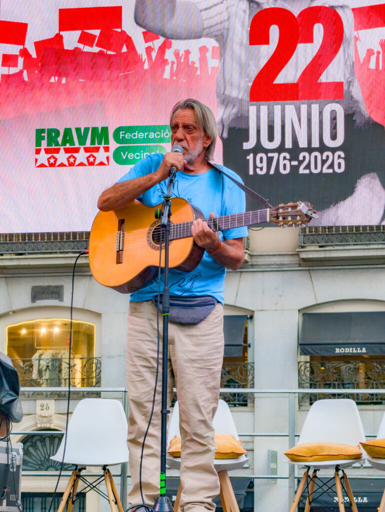 Acto de conmemoración del 50 aniversario de la manifestación de la calle Preciados del 22 de junio de 1976