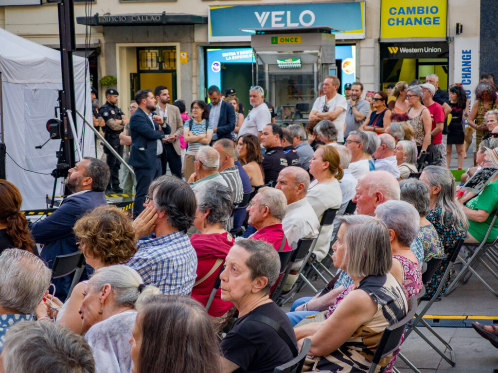 Acto de conmemoración del 50 aniversario de la manifestación de la calle Preciados del 22 de junio de 1976