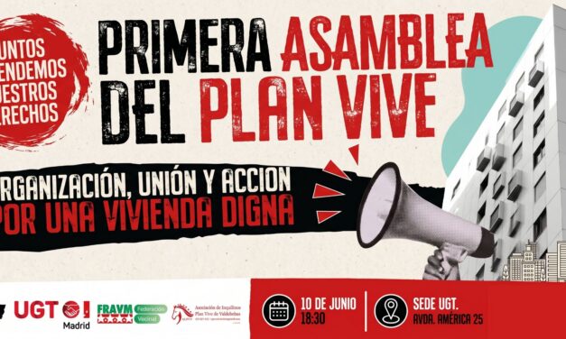 Convocada la primera asamblea de inquilinos del Plan Vive para coordinar una respuesta colectiva frente a las incidencias en las promociones