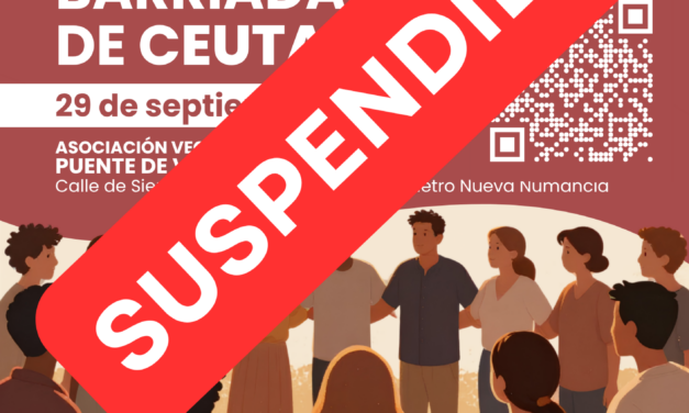 Cancelado el encuentro con asociaciones vecinales de las barriadas de Ceuta