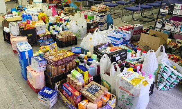 Tres Cantos bate récord solidario: 1.524 kilos de alimentos recogidos en la IV edición de ¡Actívate y dona 3C!