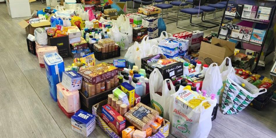 Tres Cantos bate récord solidario: 1.524 kilos de alimentos recogidos en la IV edición de ¡Actívate y dona 3C!